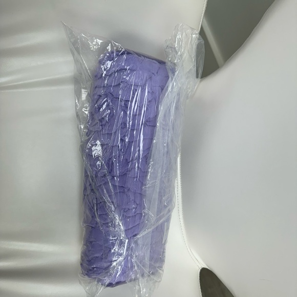 Sonoma Lavender Spa Bolster Roll in Bellflower Rose Purple Heatable NEW - Picture 2 of 16